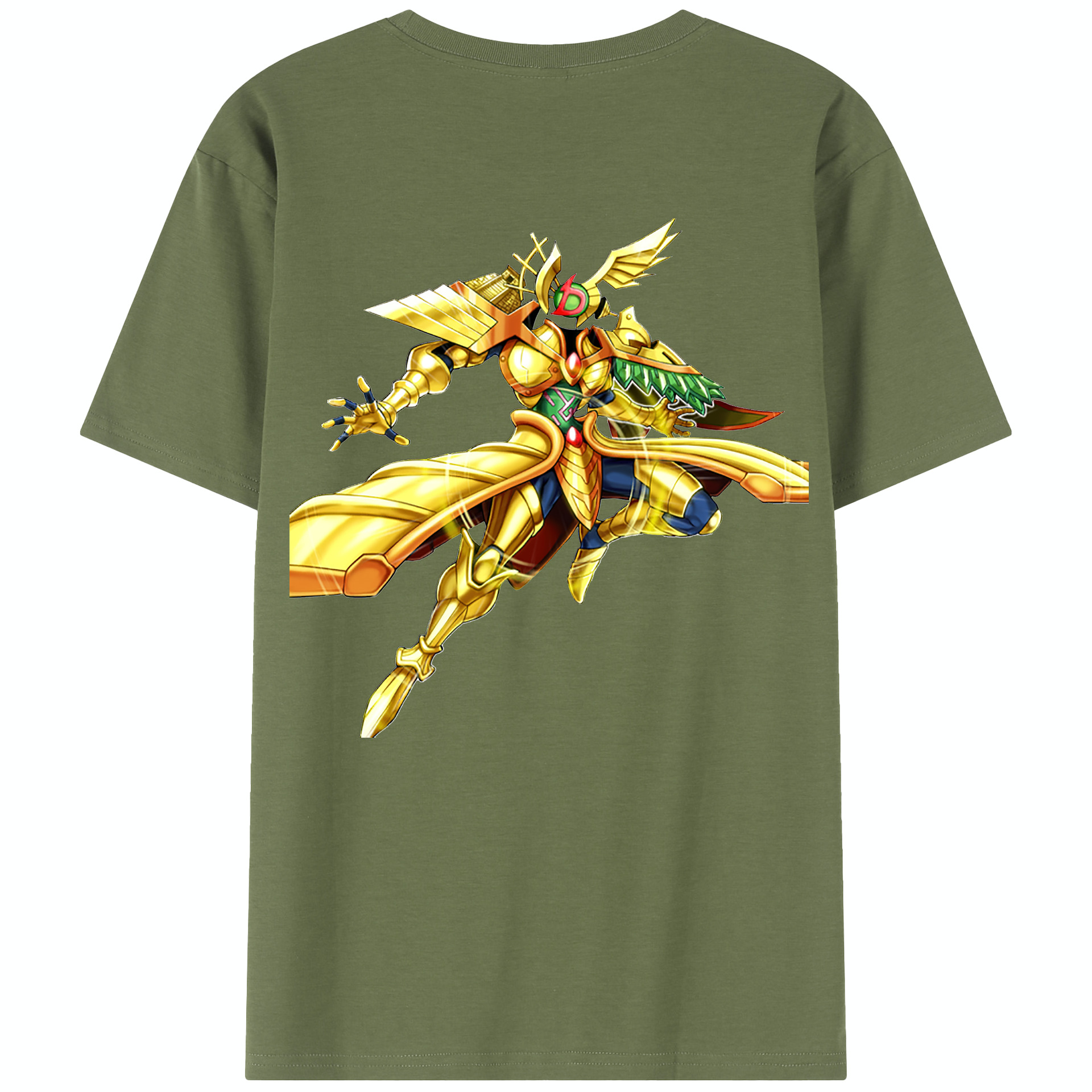 （画像用） 遊☆戯☆王 Yu-Gi-Oh! 綿100％半袖Tシャツ（背面プリント）